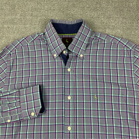 Tailorbyrd Plaid Long Sleeve Shirt - Picture 1 of 12